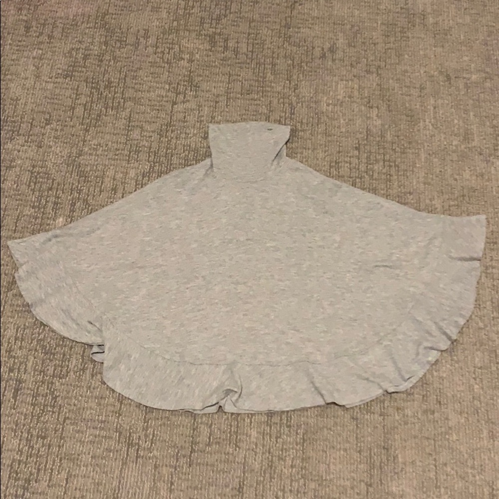 Michael Stars Poncho Turtleneck Sweater